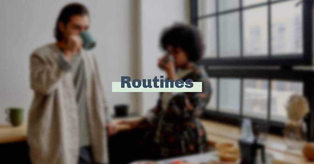 We’re thankful for routines