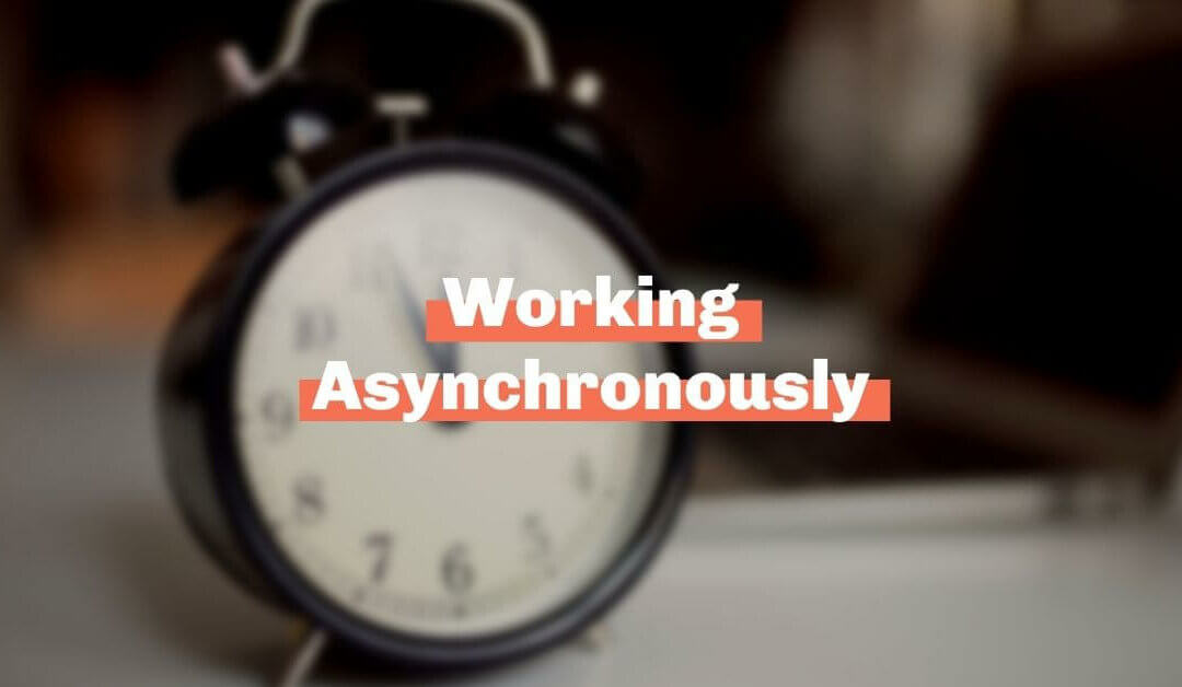 Working Asynchronously in the Nonprofit Community